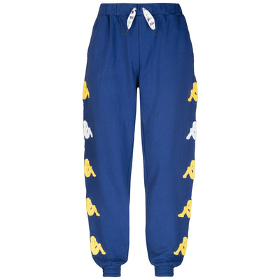 Pants Man AUTHENTIC SAND CRUMB Sport Trousers BLUE MD-YELLOW-WHITE | kappa Photo (jpg Rgb)			