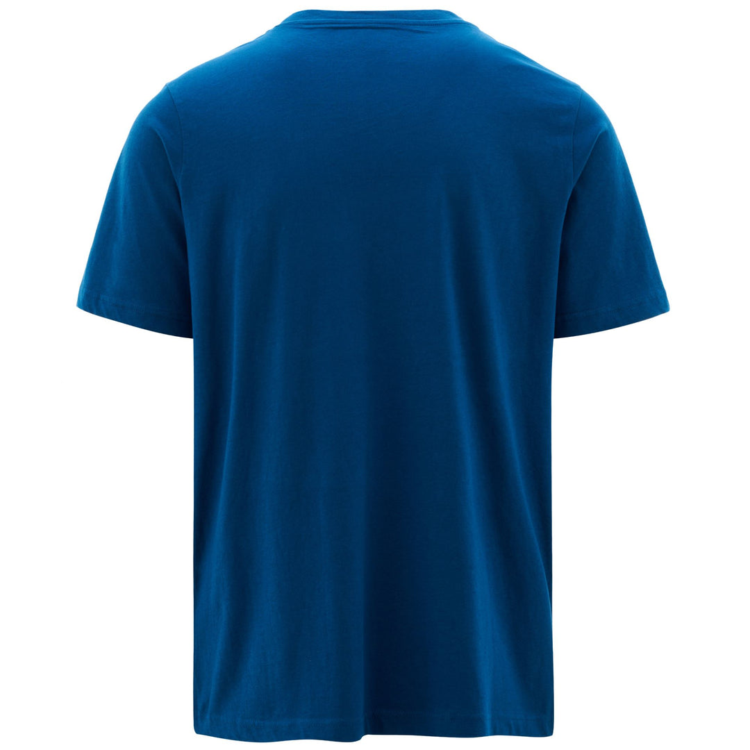 T-ShirtsTop Man LOGO AMBERIS T-Shirt BLUE OPAL Dressed Side (jpg Rgb)		
