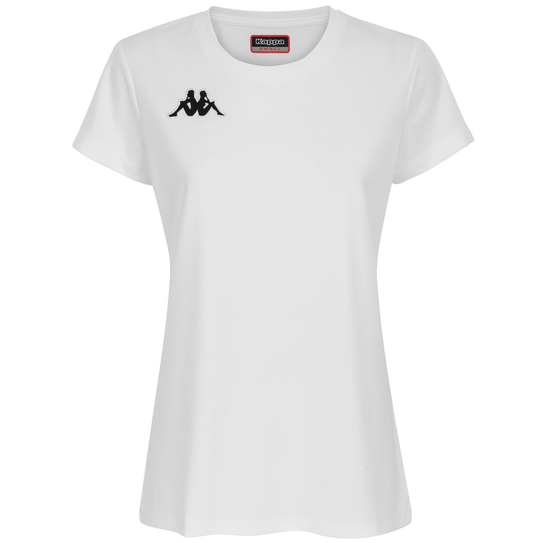Active Jerseys Woman KAPPA4SOCCER ROVIGA Shirt WHITE Photo (jpg Rgb)			