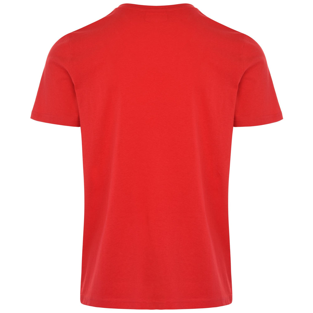 T-ShirtsTop Man KAPPA4TRAINING MELETO T-Shirt RED CHINESE Dressed Side (jpg Rgb)		