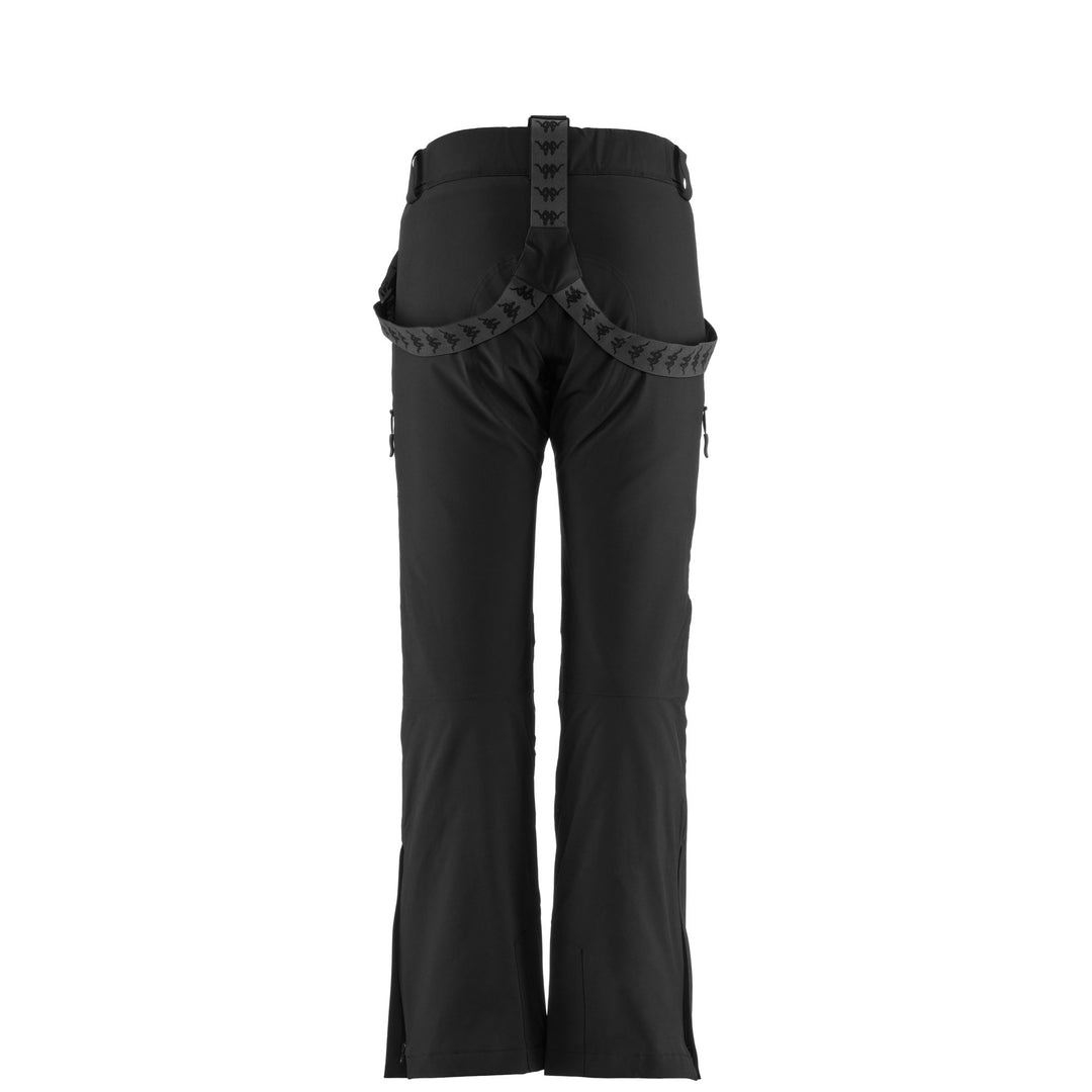 Pants Woman 6CENTO 634 Sport Trousers BLACK Dressed Side (jpg Rgb)		