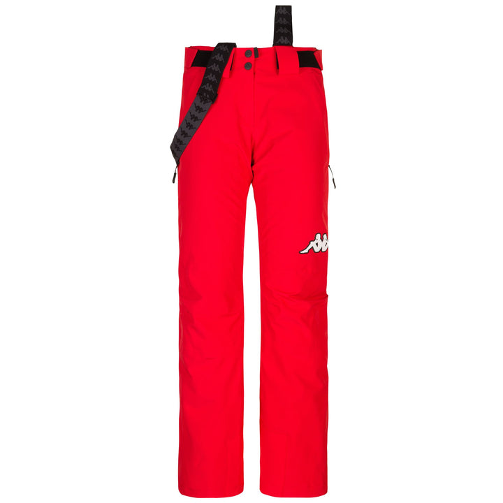 Pants Woman 6CENTO 634 Sport Trousers RED-BLACK Photo (jpg Rgb)			