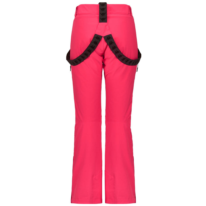 Pants Woman 6CENTO 634 Sport Trousers PINK-BLACK Dressed Side (jpg Rgb)		