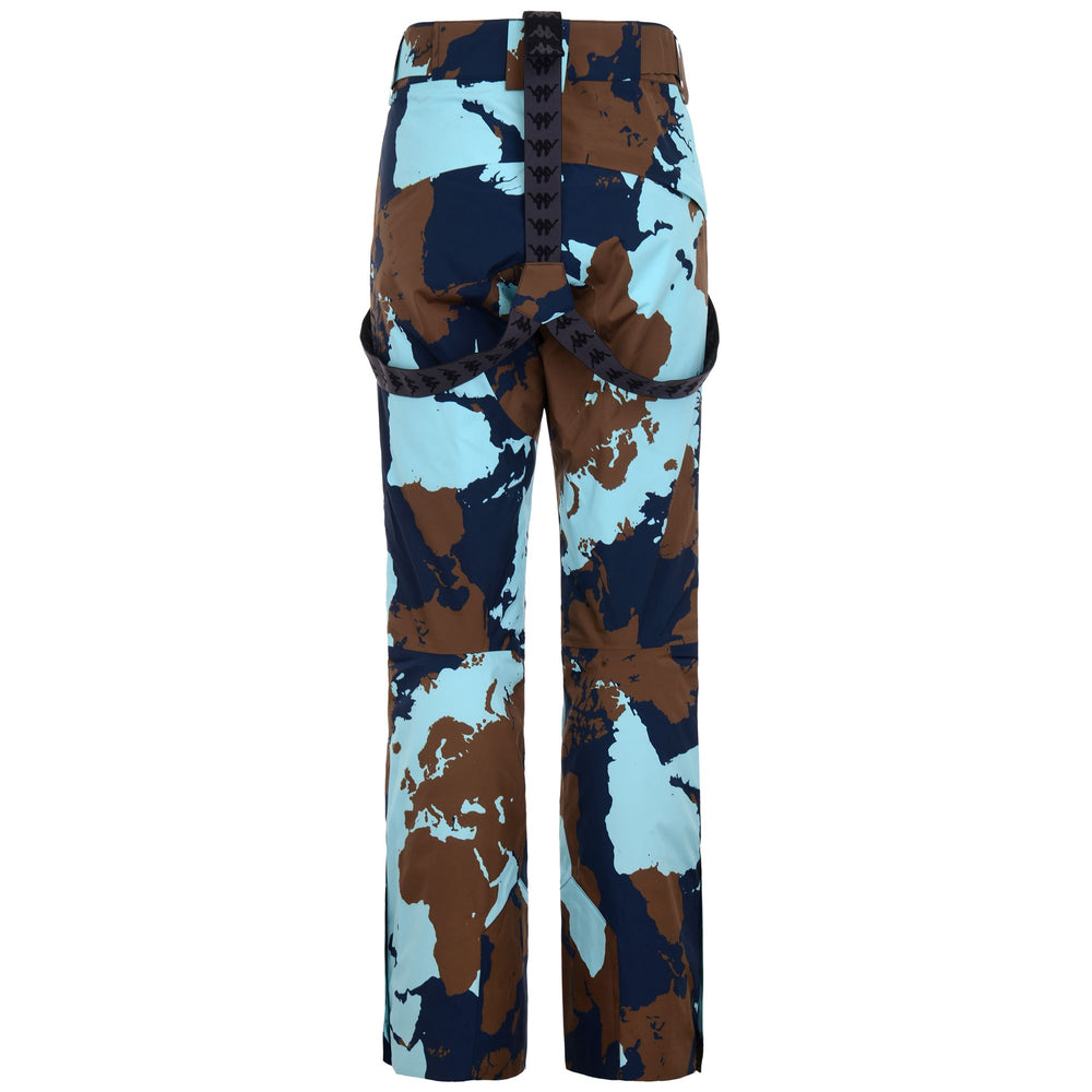 Pants Man 6CENTO 622 Sport Trousers BROWN GRAPHIC Dressed Front (jpg Rgb)	