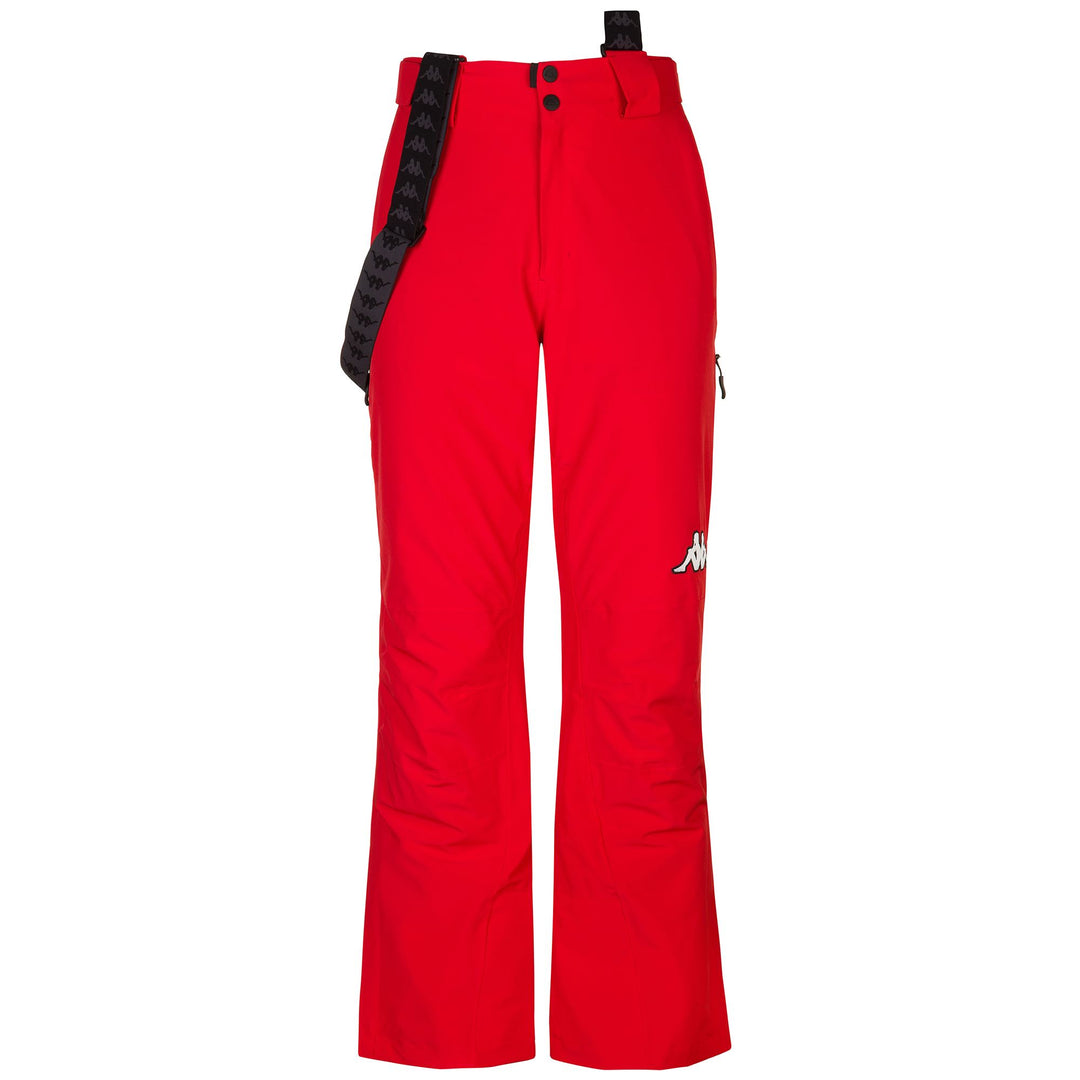 Pants Man 6CENTO 664 Sport Trousers RED-BLACK Photo (jpg Rgb)			