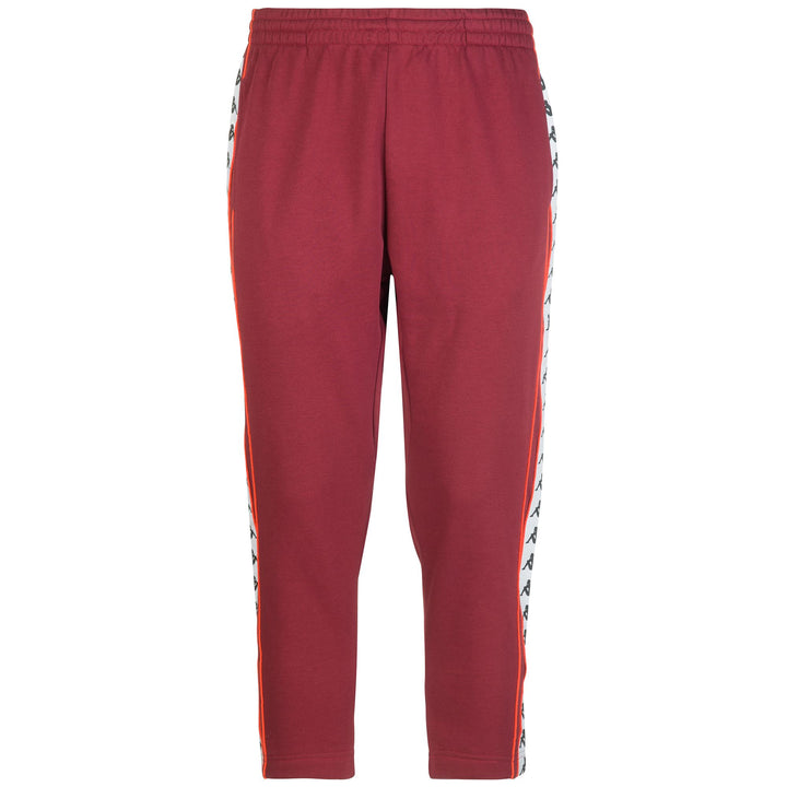 Pants Man 222 BANDA DOILE Sport Trousers RED DAHLIA-WHITE-ORANGE FLAME Photo (jpg Rgb)			