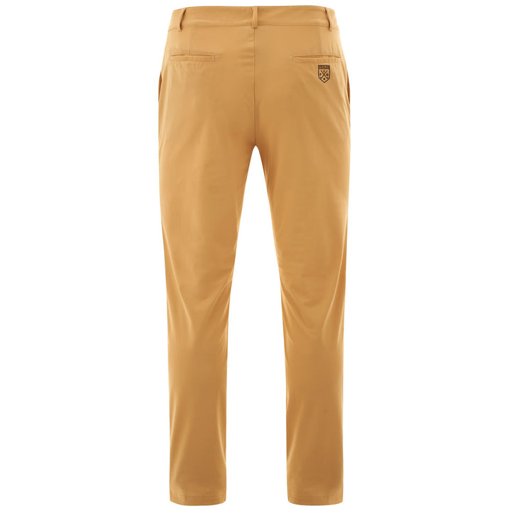 Pants Man SUMOUM Sport Trousers BEIGE DK Dressed Side (jpg Rgb)		
