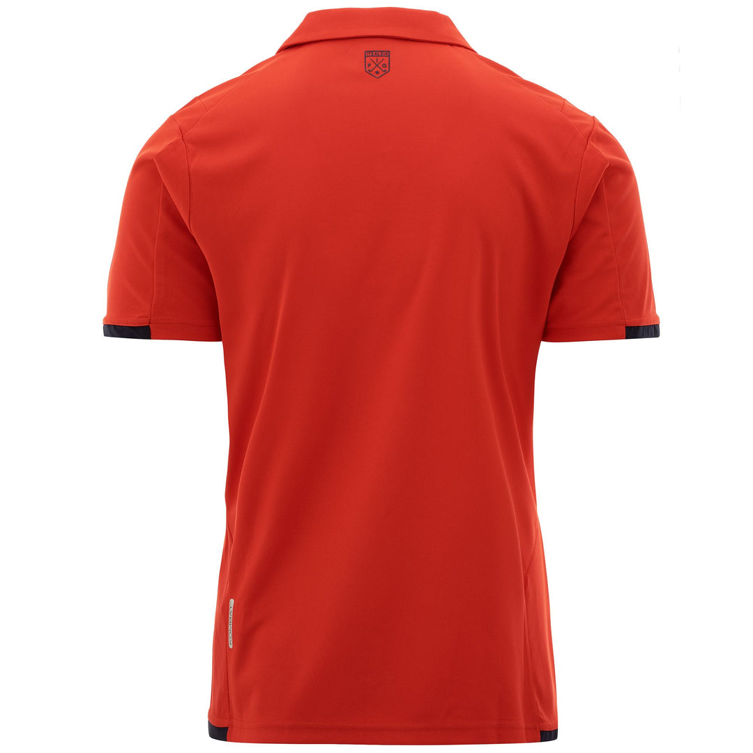 Active Jerseys Man KOMBAT ABIACY Polo Shirt RED-BLUE DK Dressed Side (jpg Rgb)		