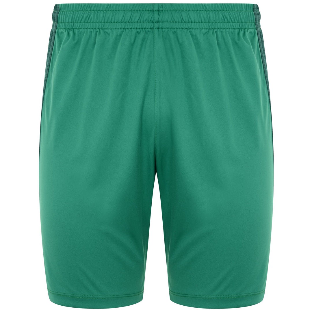 Shorts Man KAPPA4SOCCER DELEBIO Sport  Shorts GREEN BOSPHORUS-GREEN GALAPAGOS Photo (jpg Rgb)			