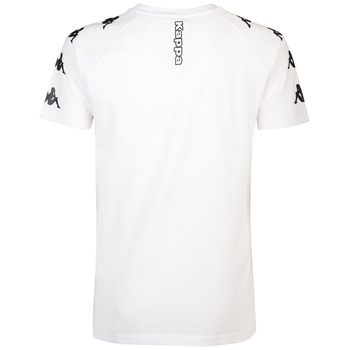 T-ShirtsTop Man KAPPA4SOCCER ANCONE T-Shirt WHITE Dressed Side (jpg Rgb)		