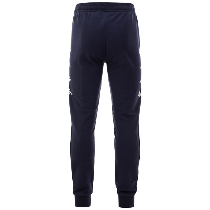 Pants Man KAPPA4SOCCER DIMARO Sport Trousers BLUE INFINITY Dressed Side (jpg Rgb)		