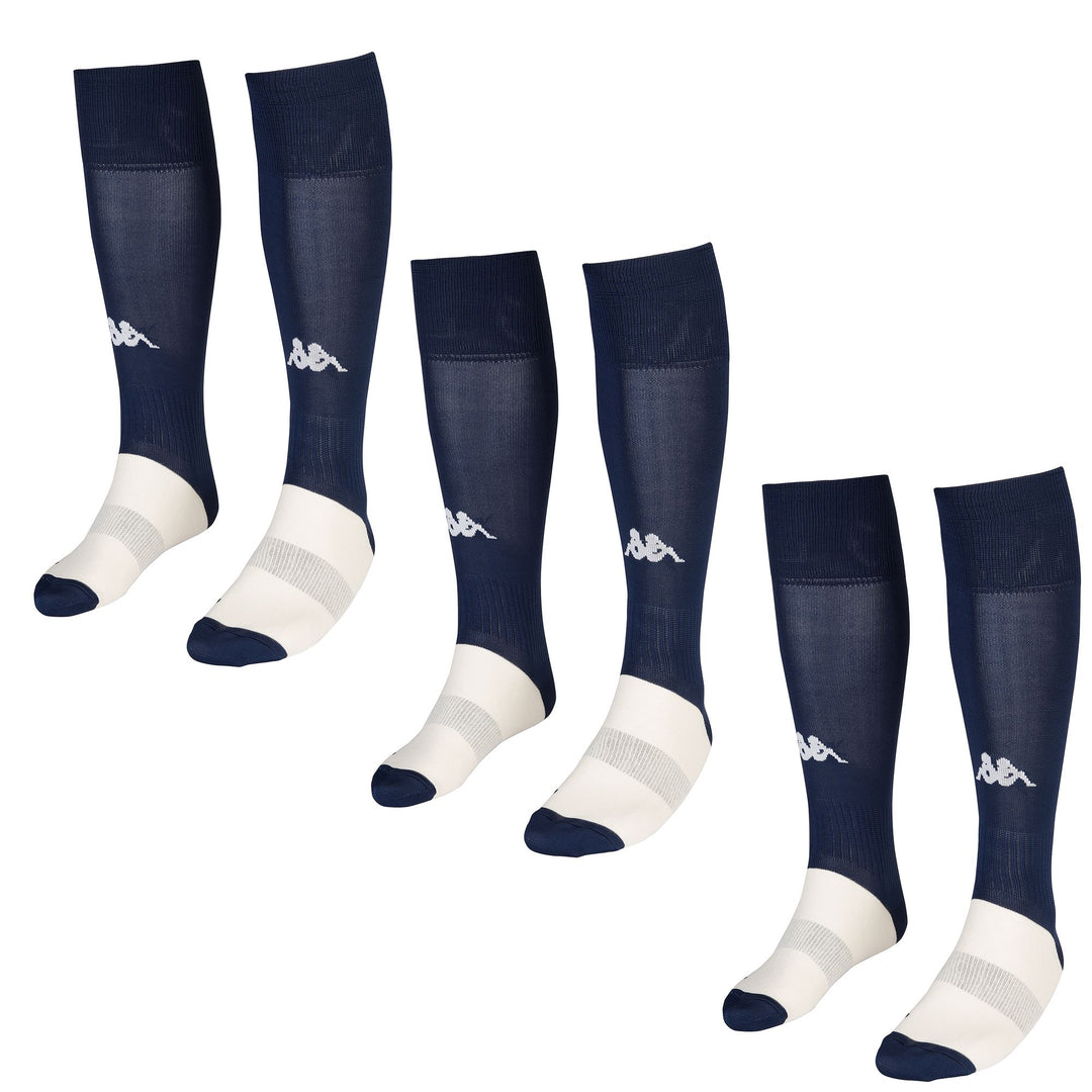 Socks Man KAPPA4FOOTBALL WULGAR 3PACK Knee High Sock BLUE MARINE Photo (jpg Rgb)			