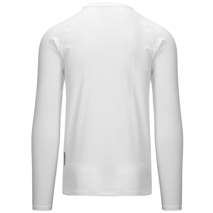 Skin T-ShirtsTop Man KAPPA4SKIN KOMBAT VURBAT Top WHITE Dressed Side (jpg Rgb)		