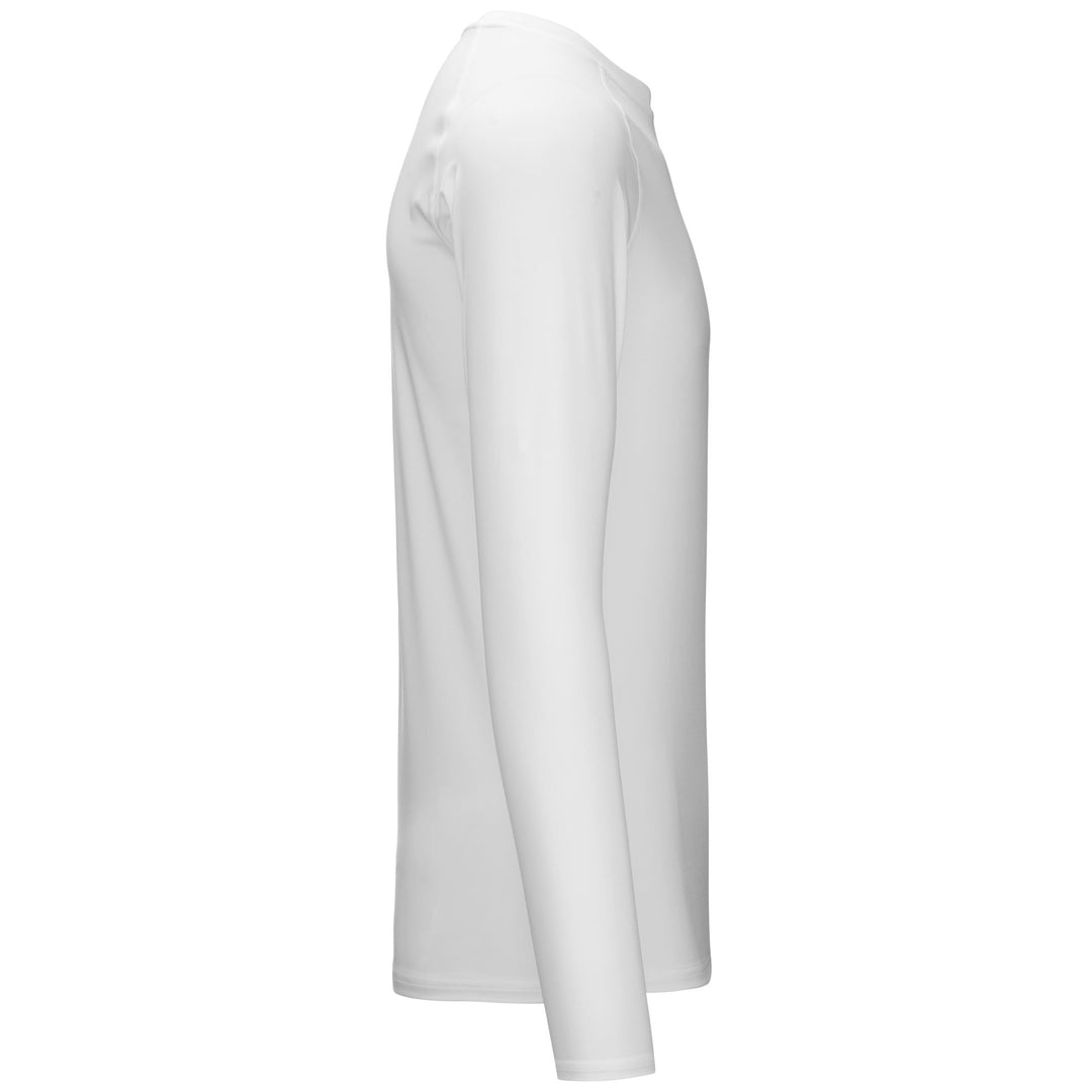 Skin T-ShirtsTop Man KAPPA4SKIN KOMBAT VURBAT Top WHITE Dressed Front (jpg Rgb)	