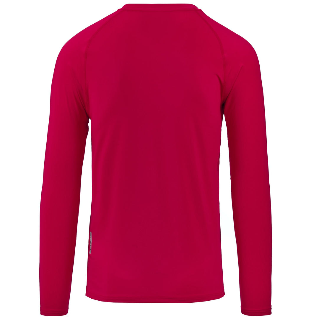 Skin T-ShirtsTop Man KAPPA4SKIN KOMBAT VURBAT Top RED CHINESE Dressed Side (jpg Rgb)		