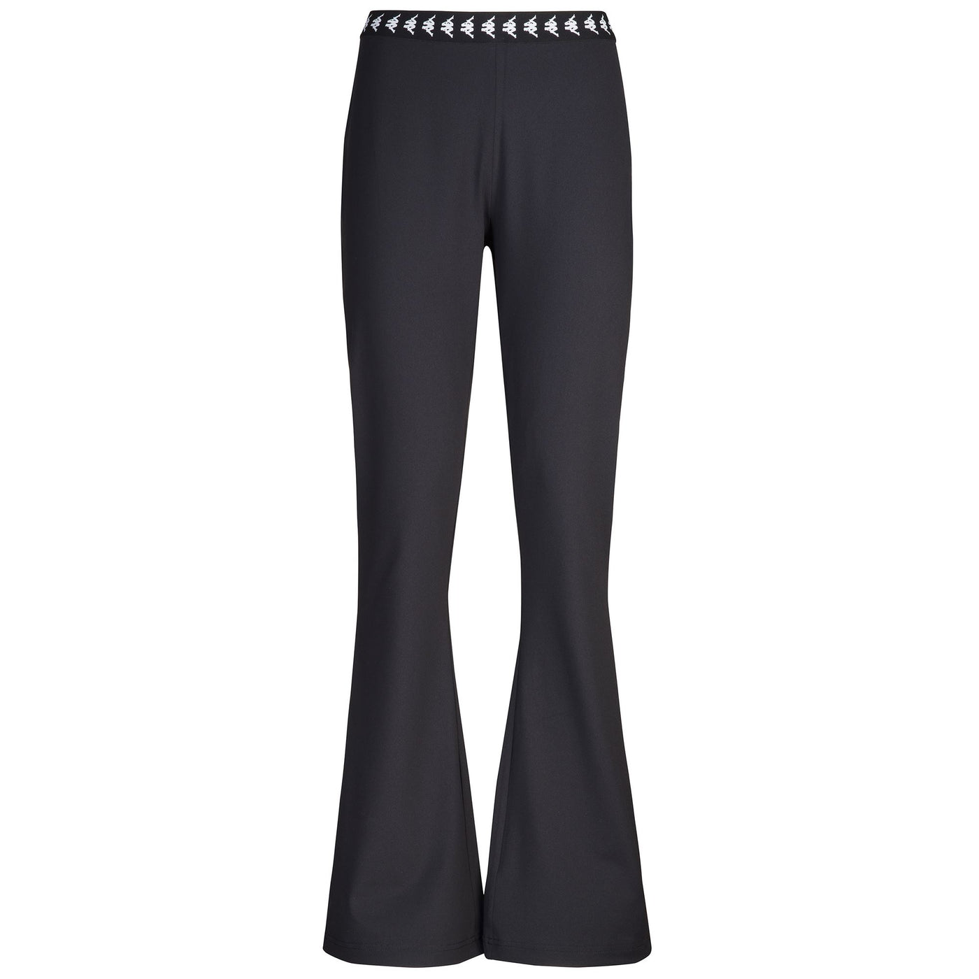 Pants Woman 222 BANDA ERMESIA Sport Trousers BLACK - WHITE - BLACK Photo (jpg Rgb)			