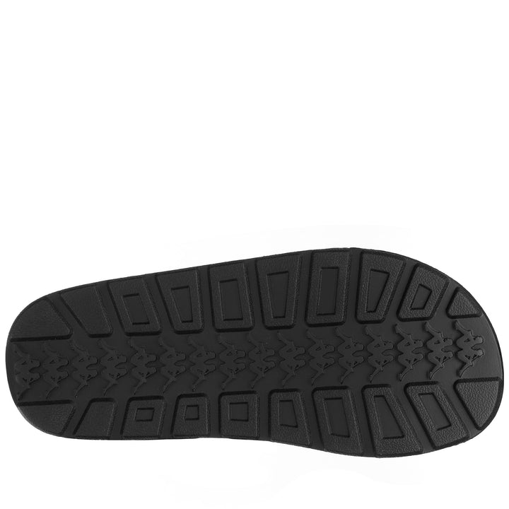 Sandals Unisex KONTROLL SANDAL Sandal BLACK-BRIGHT WHITE Dressed Front (jpg Rgb)	