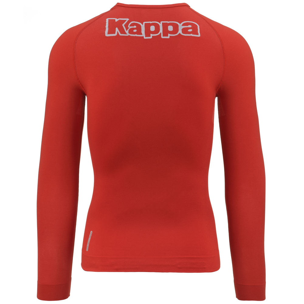 Skin T-ShirtsTop Unisex KOMBAT  SKIN BONGV T-Shirt RED BLAZE Dressed Front (jpg Rgb)	