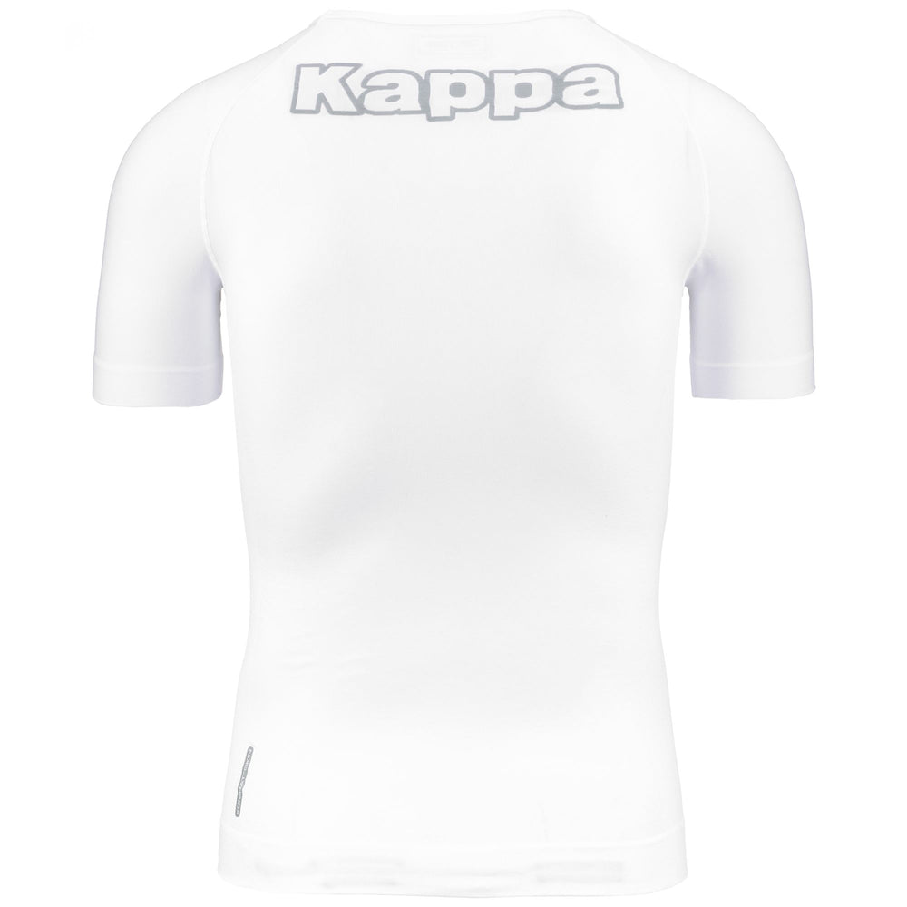 Skin T-ShirtsTop Unisex KOMBAT SKIN BORTV T-Shirt WHITE Dressed Front (jpg Rgb)	