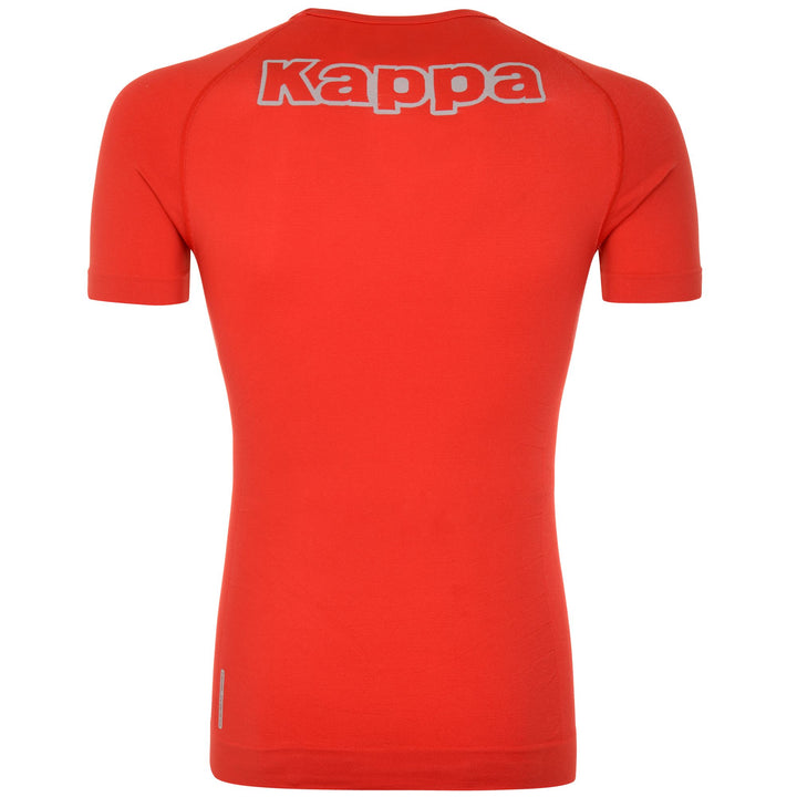 Skin T-ShirtsTop Unisex KOMBAT SKIN BORTV T-Shirt RED AURA Dressed Front (jpg Rgb)	