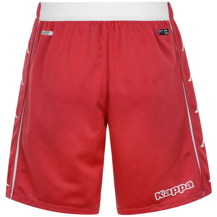 Shorts Man KOMBAT RYDER PRO FIORENTINA Sport  Shorts RED AURA Dressed Side (jpg Rgb)		