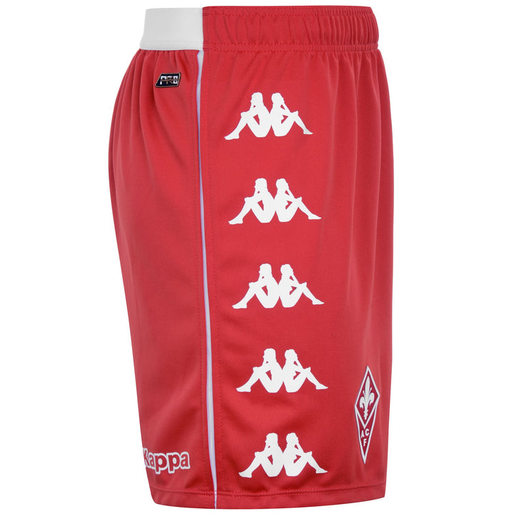 Shorts Man KOMBAT RYDER PRO FIORENTINA Sport  Shorts RED AURA Dressed Front (jpg Rgb)	