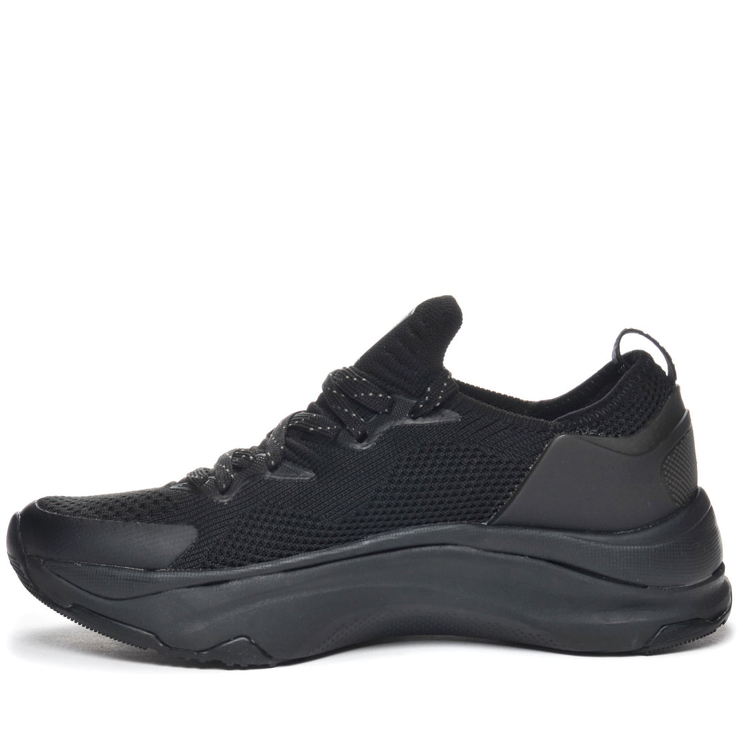Sport Shoes Unisex KOMBAT PERFORMANCE 1 PRO Low Cut BLACK Dressed Side (jpg Rgb)		