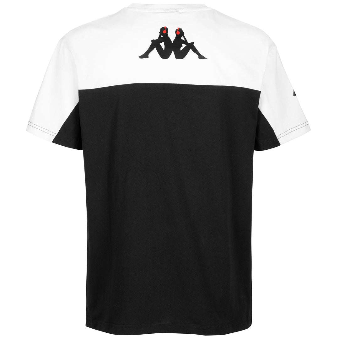 T-ShirtsTop Unisex AUTHENTIC KANTO KFF T-Shirt BLACK - WHITE Dressed Front (jpg Rgb)	