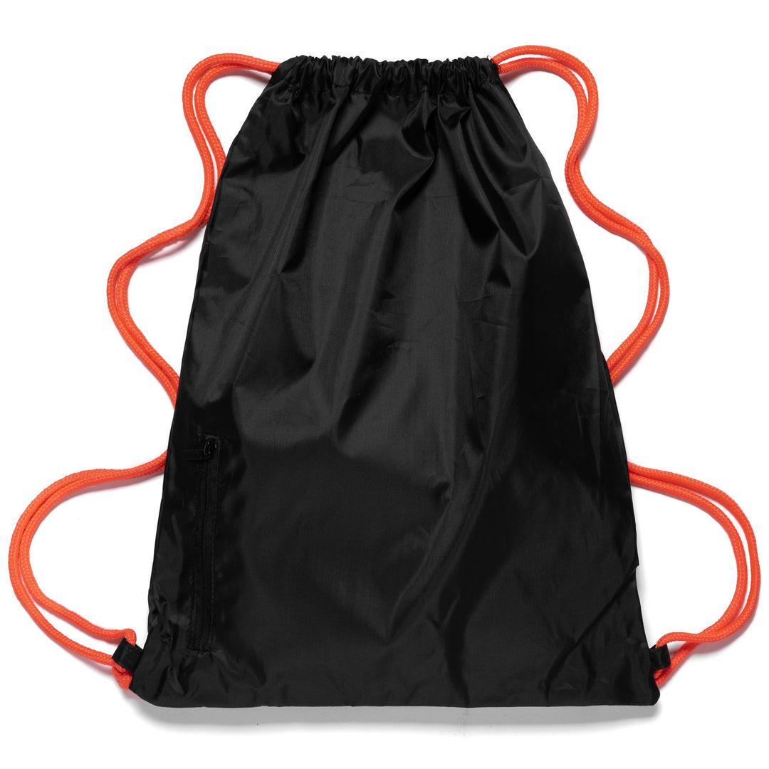 Bags Unisex AUTHENTIC COMAK KFF Backpack BLACK-NEON ORANGE Dressed Front (jpg Rgb)	