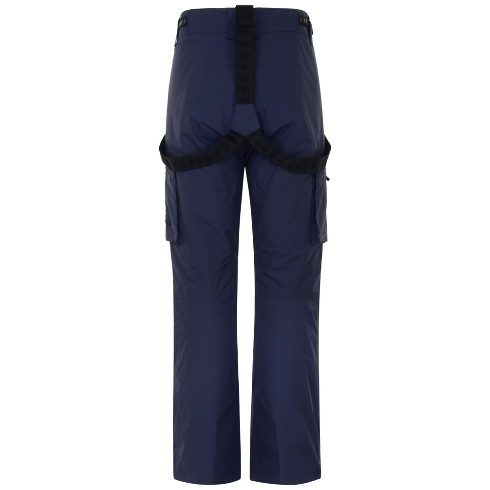 Pants Man 5CENTO 503 Sport Trousers BLUE DK-BLACK Dressed Front (jpg Rgb)	