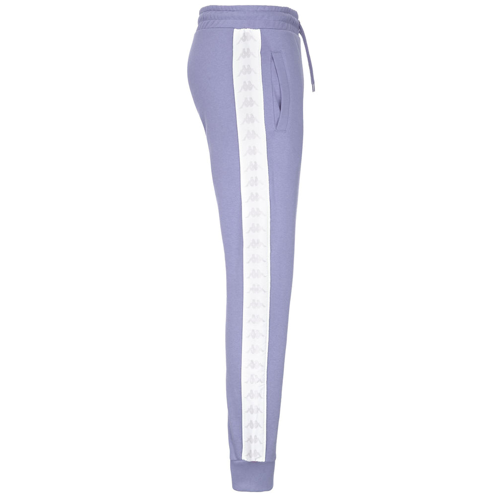 Pants Woman 222 BANDA BARNU 2 Sport Trousers LILAC-WHITE-GREY LT Dressed Front (jpg Rgb)	