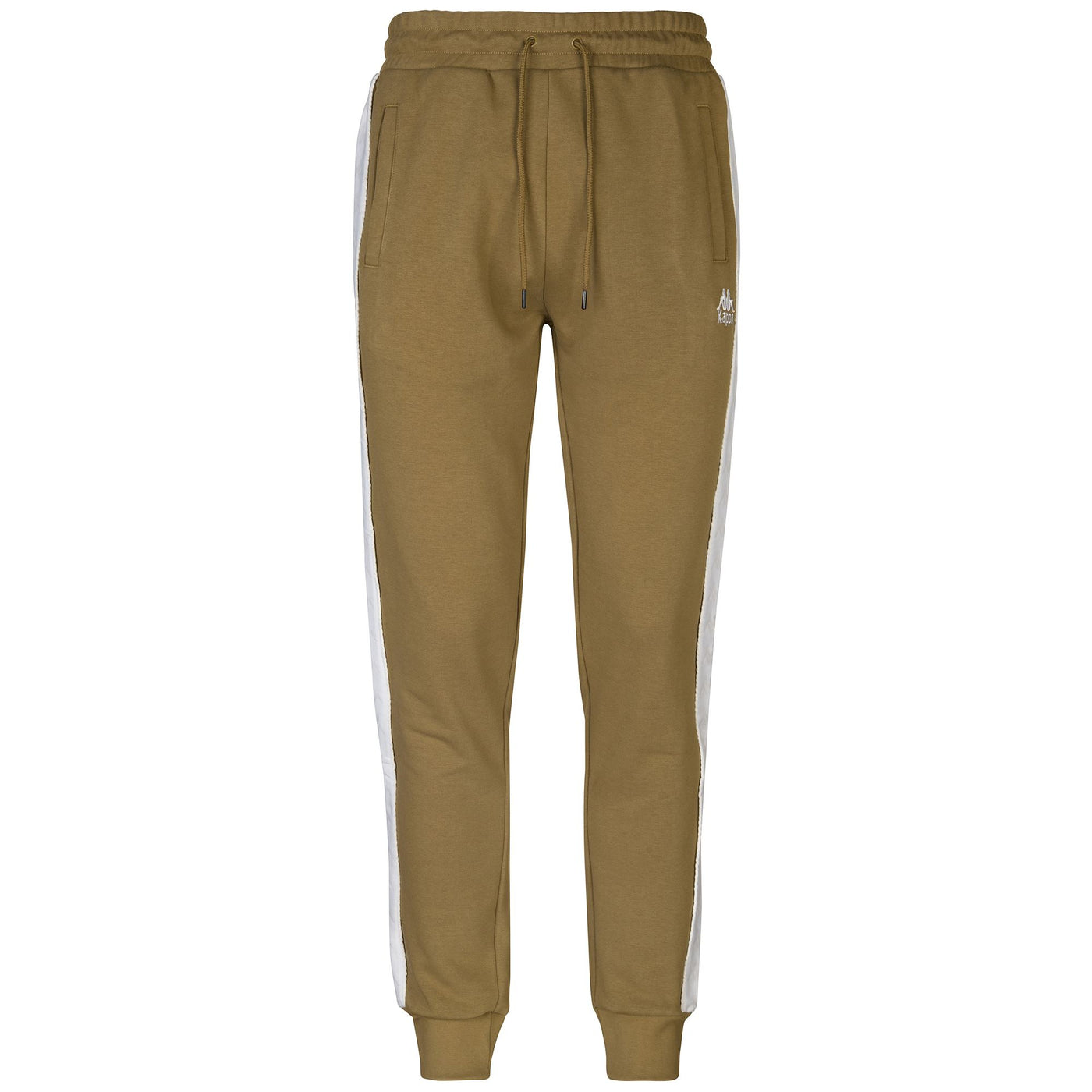 Pants Man 222 BANDA ALANZ 2 Sport Trousers GREEN MILTARY - WHITE - GREY LT Photo (jpg Rgb)			