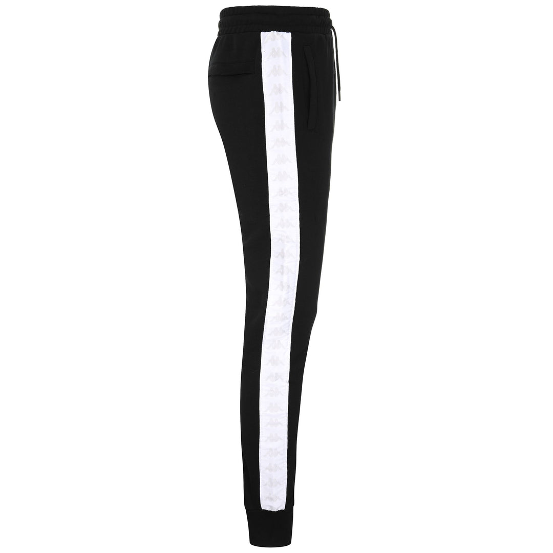 Pants Man 222 BANDA ALANZ 2 Sport Trousers BLACK - WHITE - GREY LT Dressed Front (jpg Rgb)	