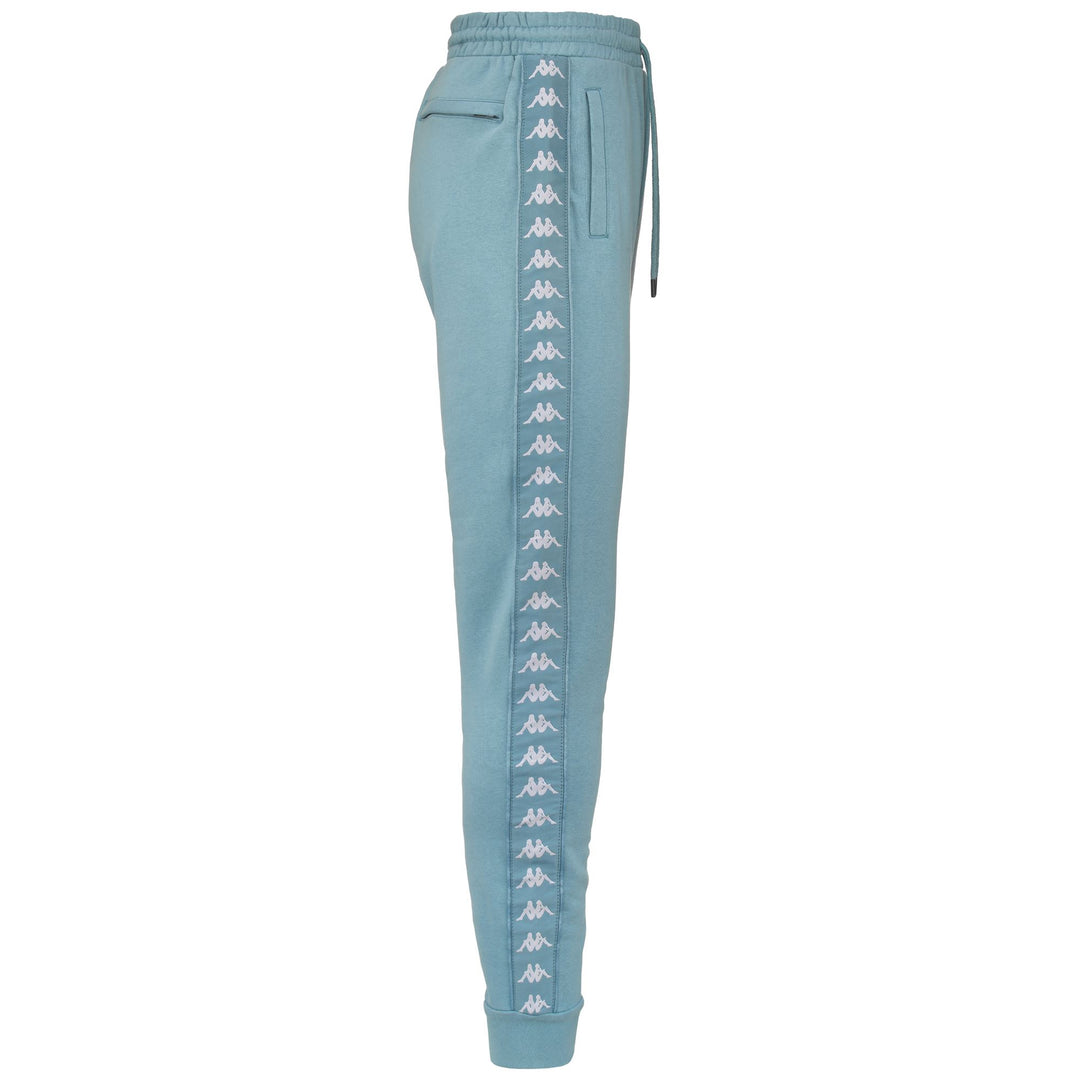 Pants Man 222 BANDA ALANZ 2 Sport Trousers BLUE STONE-WHITE Dressed Front (jpg Rgb)	