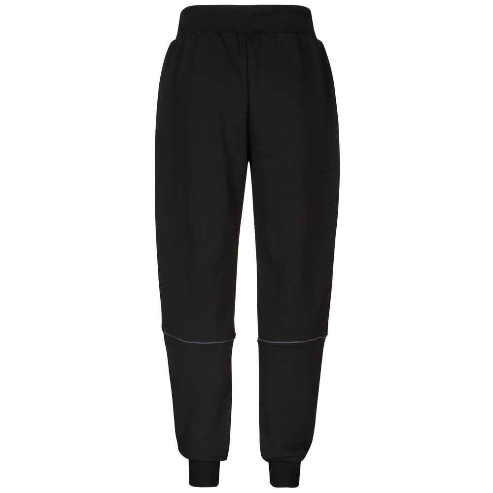 Pants Man AUTHENTIC FUTUR FELIS Sport Trousers BLACK-GREY SILVER Dressed Front (jpg Rgb)	
