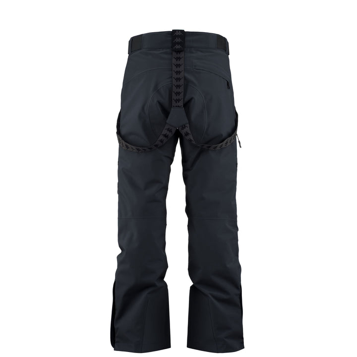 Pants Man 6CENTO 622P Sport Trousers BLUE DK-BLACK Dressed Side (jpg Rgb)		