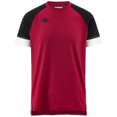 Active Jerseys Man KOMBAT DINASTY Shirt RED RIBES - WHITE OFF - BLACK Photo (jpg Rgb)			