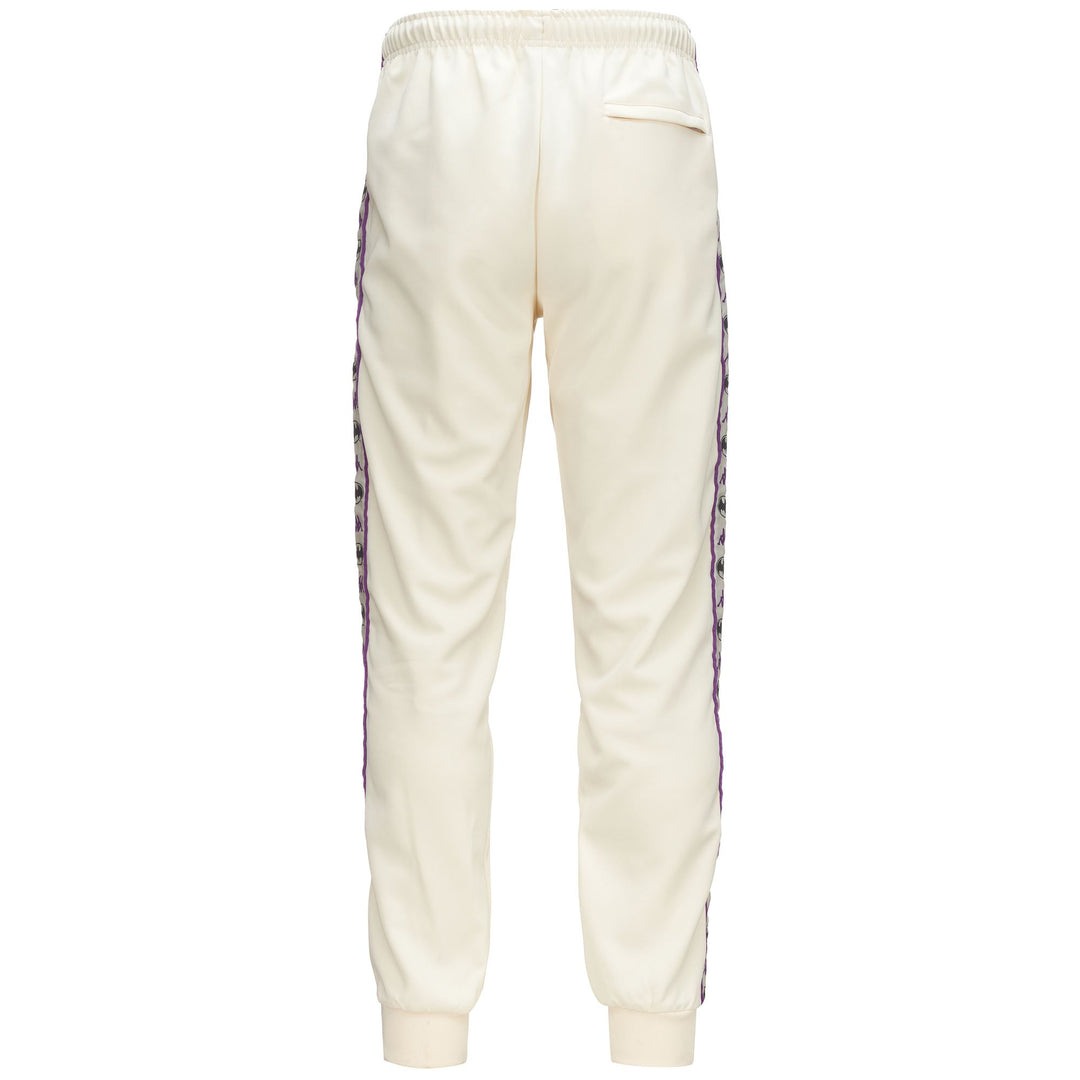 Pants Man AUTHENTIC ZENO WARNER BROS Sport Trousers WHITE ANTIQUE Dressed Side (jpg Rgb)		