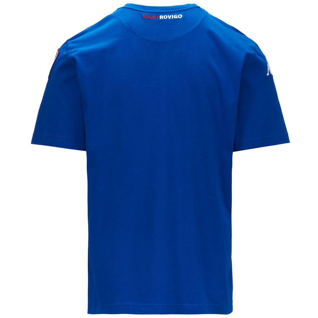 T-ShirtsTop Man EROI TEE ROVIGO T-Shirt BLUE-RED-WHITE Dressed Side (jpg Rgb)		
