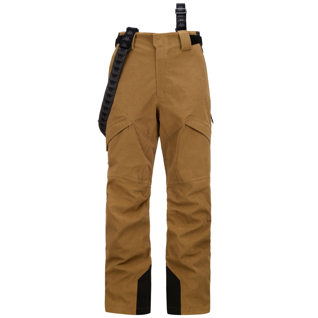Pants Man 6CENTO  622V Sport Trousers BROWN BONE - BLACK Photo (jpg Rgb)			