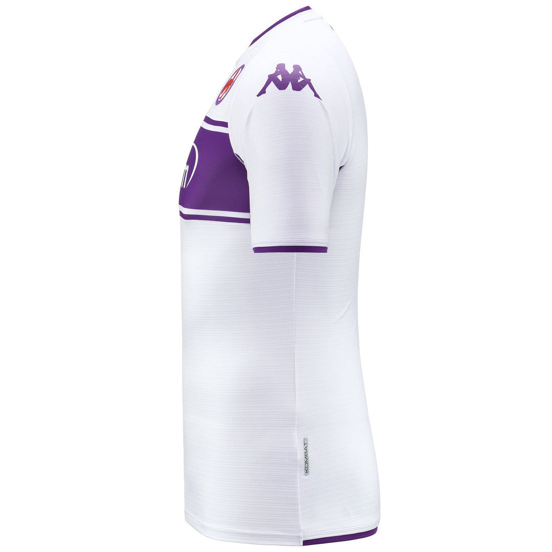 Active Jerseys Man KOMBAT PRO 2022 FIORENTINA Shirt WHITE - VIOLET Dressed Front (jpg Rgb)	