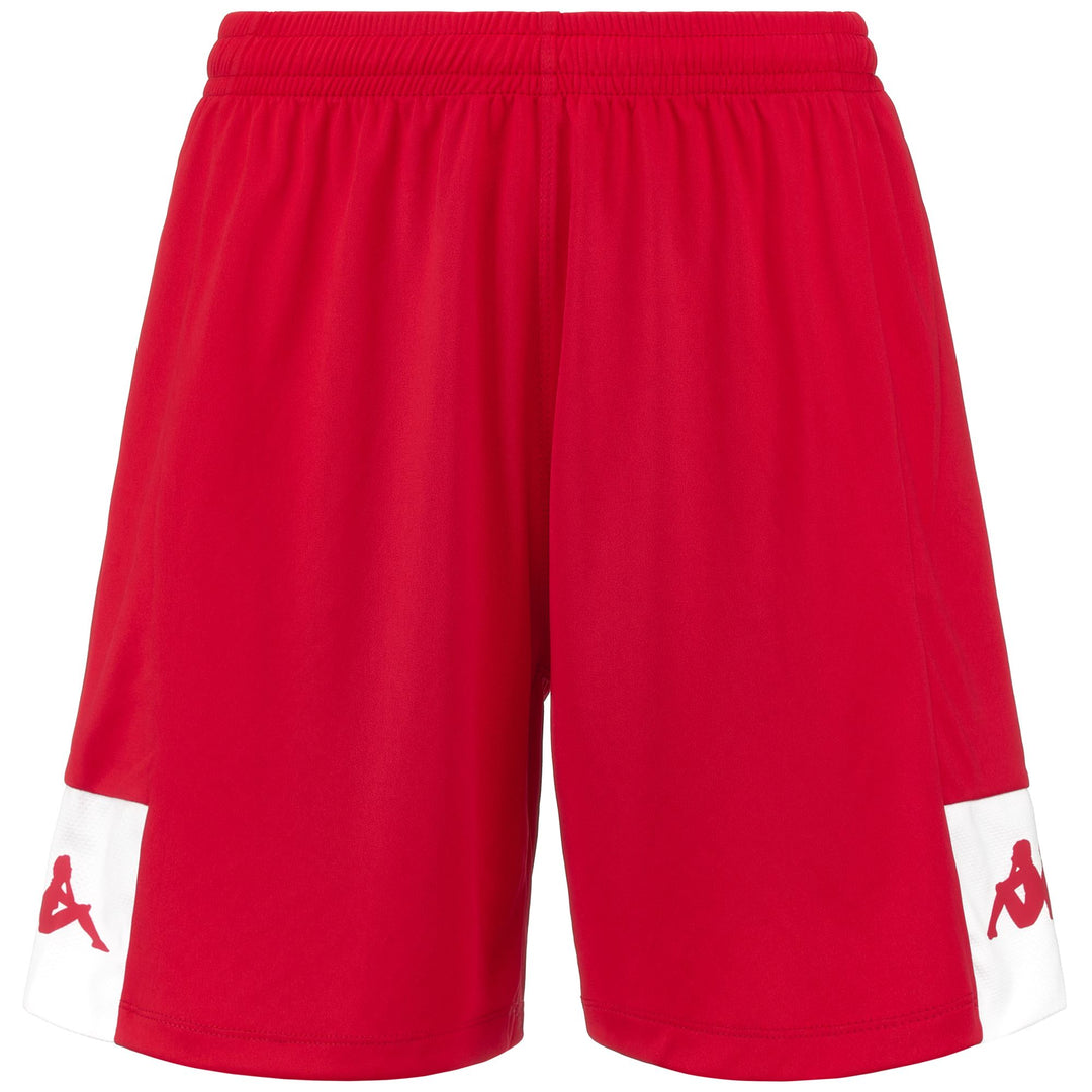 Shorts Man KAPPA4FOOTBALL DAGGO Sport  Shorts RED-WHITE Photo (jpg Rgb)			