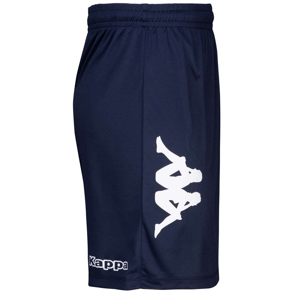 Shorts Man KAPPA4FOOTBALL BLIXO Sport  Shorts BLUE MARINE Dressed Front (jpg Rgb)	