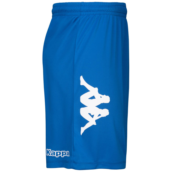 Shorts Man KAPPA4FOOTBALL BLIXO Sport  Shorts BLUE SAPPHIRE Dressed Front (jpg Rgb)	