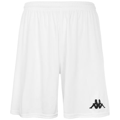 Shorts Man KAPPA4SOCCER BORGO Sport  Shorts WHITE Photo (jpg Rgb)			