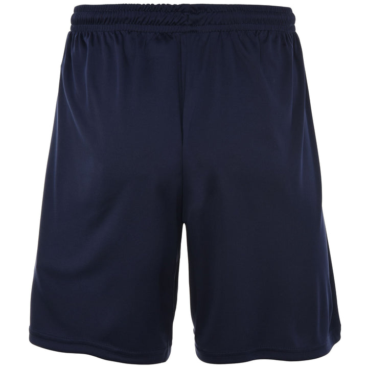 Shorts Man KAPPA4FOOTBALL BORGO Sport  Shorts BLUE MARINE Dressed Side (jpg Rgb)		