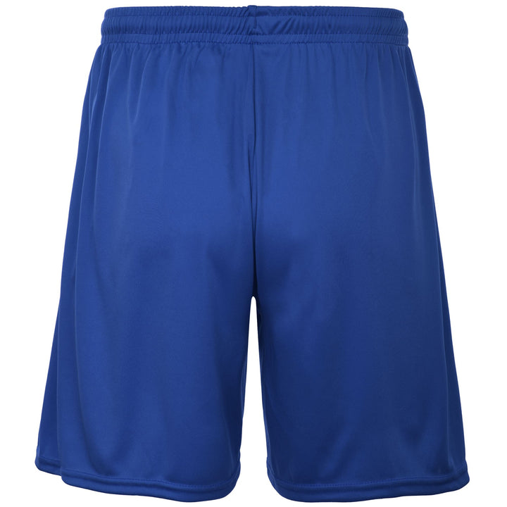 Shorts Man KAPPA4FOOTBALL BORGO Sport  Shorts BLUE SAPPHIRE Dressed Side (jpg Rgb)		