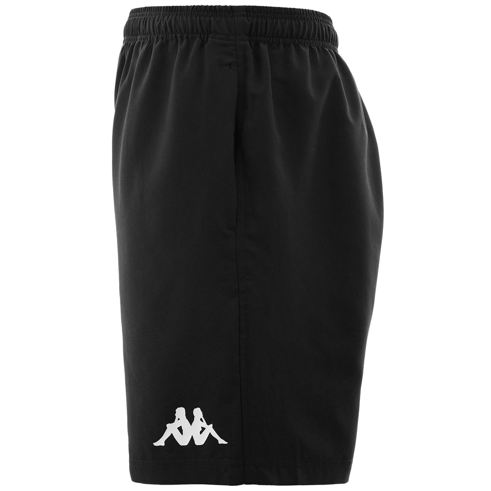 Shorts Man KAPPA4TRAINING BAJO Sport  Shorts BLACK Dressed Front (jpg Rgb)	