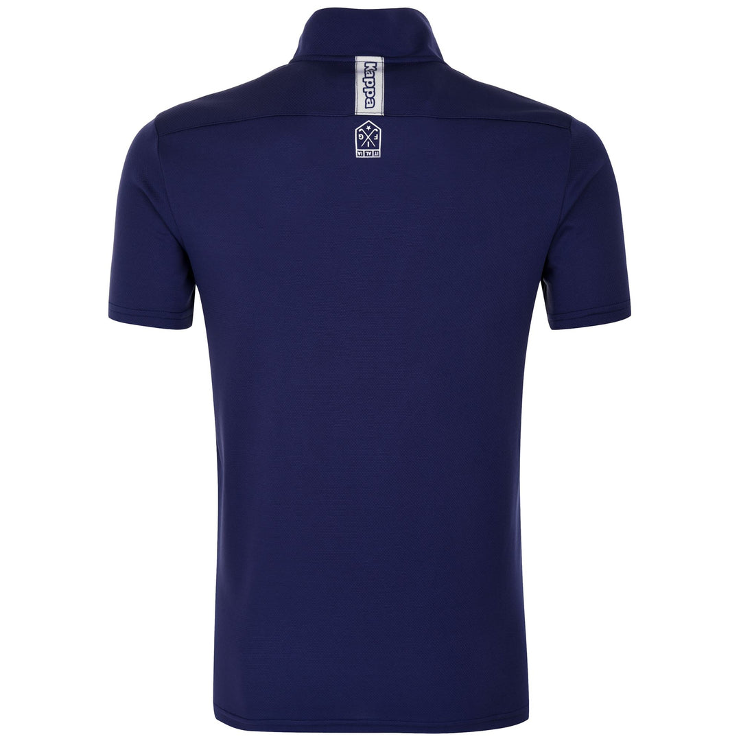 Active Jerseys Man SICETY OPEN ITALIA Polo Shirt BLUE MARINE-SILVER Dressed Side (jpg Rgb)		