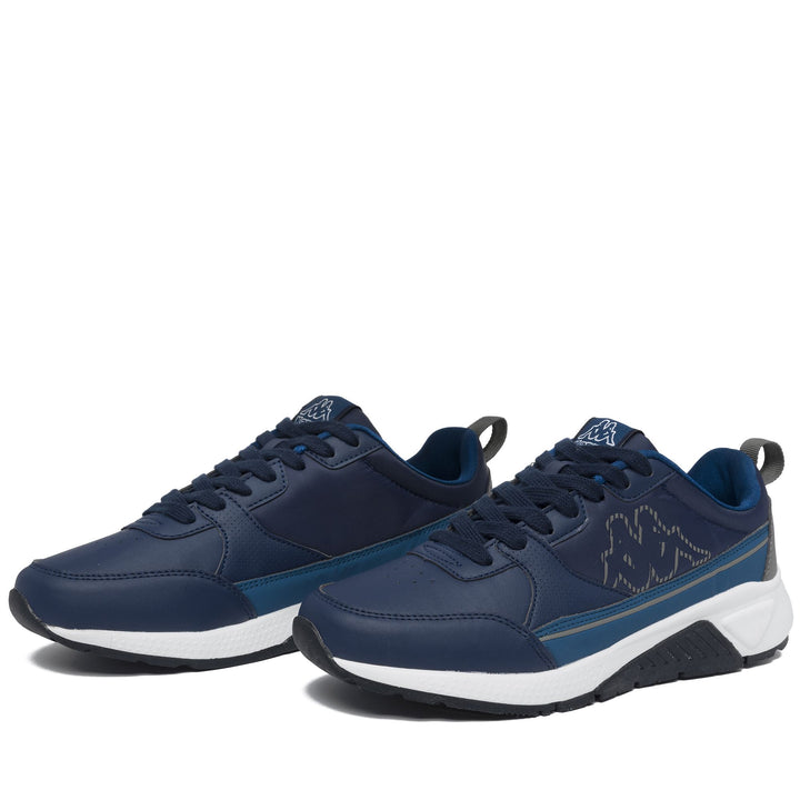 Sneakers Unisex LOGO PANNER Low Cut BLUE NAVY-BLUE Detail (jpg Rgb)			